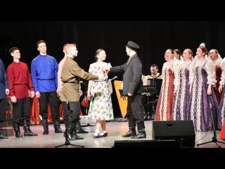 Государственный академический Северный русский народный хор (12+) в КОТЛАСЕ - Песня “В землянке“ (отрывок)
