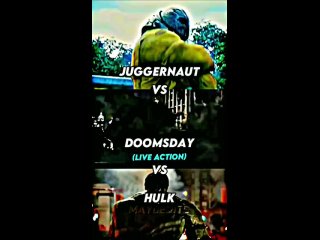 Hulk vs Doomsday vs Juggernaut