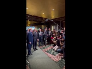 Дональд Трамп в собственной башне в Нью-Йорке встретился с польским президентом Анджеем Дудой