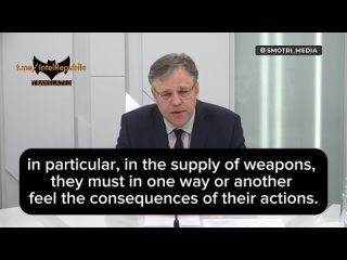 COUNTRIES SUPPLYING WEAPONS TO UKRAINE MUST FEEL THE CONSEQUENCES - Russia's Ambassador-at-large Miroshnik