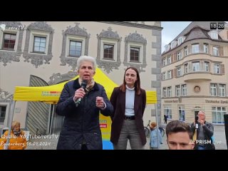 Eklat in Ravensburg: Strack-Zimmermann beschimpft Demonstranten