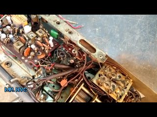 1966 National Panasonic T-100D Transistor Radio Restoration.