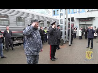 Из командировки на Северный Кавказ прибыл отряд кировских полицейских