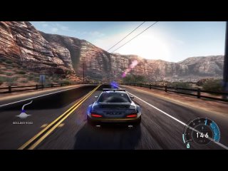 Need for Speed Hot Pursuit - Police Mercedes-Benz AMG SL65 AMG Black Series - Free Gameplay 2K 30FPS