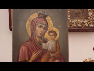 Возвращение из реставрации Иверской иконы Божией Матери