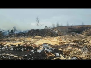 Пожар в Кирове на ул. Лесозаводская потушен
