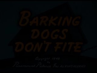 Popeye The Sailor - Barking Dogs Dont Fite (1949) (UPDATED)