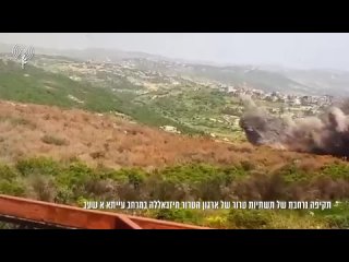 Israeli fighter jets and artillery have carried out a wave of strikes on dozens of Hezbollah targets in southern Lebanon, the mi
