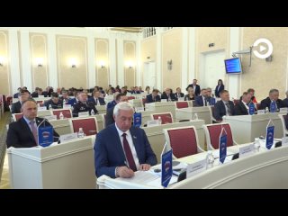 Губернатор Пензенской области на сессии Заксобра выступил с отчетом о деятельности правительства за 2023 год