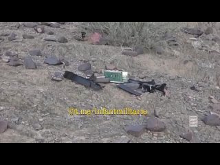 The Houthis published a video of the destruction and debris of the American MQ-9 Reaper UAV