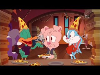 Tiny Toons Looniversity | s1e2 - Give Pizza A Chance