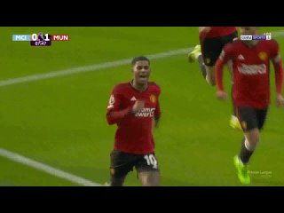 Rashford goal vs Man City