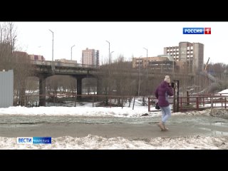 В Петрозаводске приступили к реконструкции Лобановского моста на улице Маршала Мерецкова