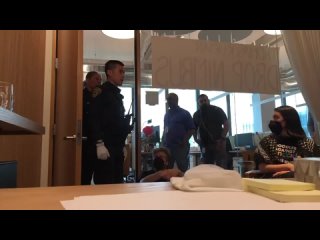 Anti-Israel support Google workers arrested