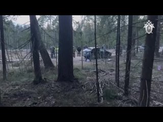 Следком опубликовал видео с проселочной дороги во Фряново, где обнаружили полицейских после нападения