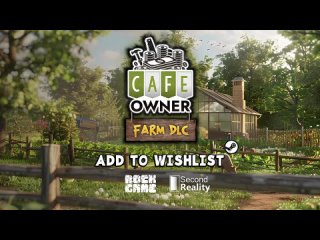 Анонсовый трейлер дополнения Farm для игры Cafe Owner Simulator!