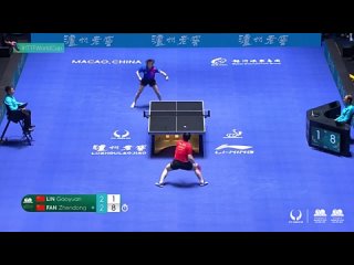 Fan Zhendong vs Lin Gaoyuan _ MS QF _ ITTF MEN_S AND WOMEN_S WORLD CUP MACAO
