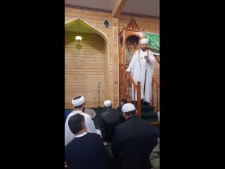 Ураза байрам В Соборной мечети города Березники.
