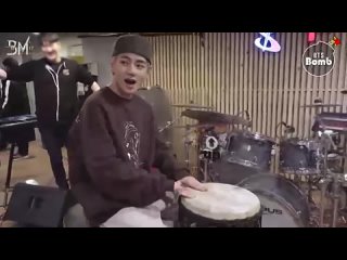 RUS SUBBANGTAN BOMB Drummer Boy V & JK - BTS