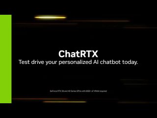 ⚒️ ChatRTX — бесплатный чат-бот от Nvidia, функционирующий локально на компьютере, без подключения к сети.
