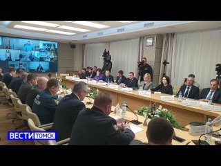 Совещание по ситуации с паводком провел губернатор Томской области Владимир Мазур