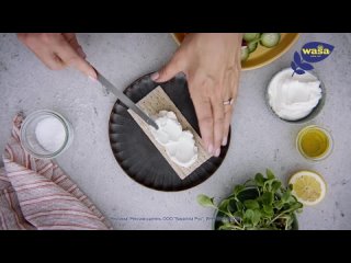 Реклама Barilla: Шведские хлебцы Wasa rosemary sea salt звучит здорово!