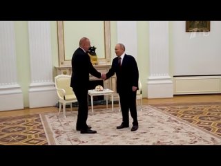 Владимир Путин и Ильхам Алиев обсудили развитие отношений России и Азербайджана