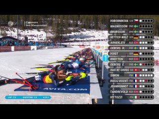 Biathlon, BMW IBU World Cup / Mass Start Women / Canmore / , ZDF