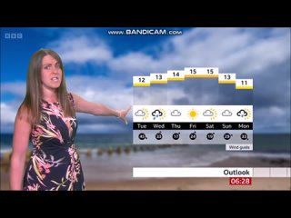 [HD] Alex Osbourne BBC ONE Spotlight weather April 8th 2024 - 60 fps Good Quality