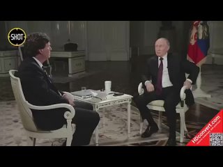 Фрагмент интервью Путина Такеру: Россия Православная страна