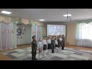 В преддверии 9 мая, в детском саду прошёл концерт, посвященный 79 - летию со Дня Победы в Великой Отечественной Войне.