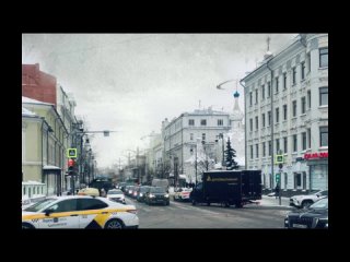 Улица Малая Дмитровка зимой 1903 года. Из наших дней на 120 лет назад