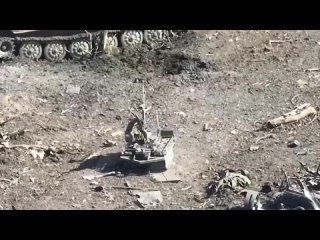 La batalla de las Fuerzas Armadas de Ucrania contra los drones terrestres rusos cerca de Berdychi.  xito o fracaso de las AFU