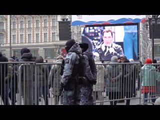 Росгвардия обеспечила безопасность митинг-концерта на Красной площади в День воссоединения Крыма с Россией