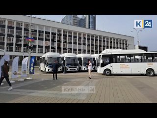 37 новых автобусов скоро выйдут на маршруты в Краснодаре