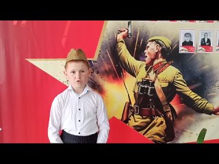 Веденеев Сергей 8 лет Дедушкин портрет