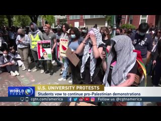 Aftermath of the US University Protests Students face academic suspension