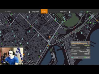 [Monver] дима монвер подработал в такси! taxi life simulator