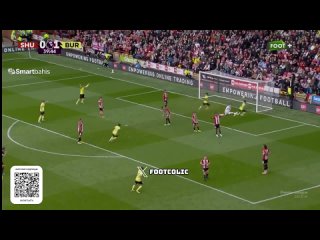 Гол: Лоранс Ассиньон | Шеффилд Юнайтед 0:2 Бернли