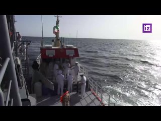 К международному военно-морскому учению приступили более 20 кораблей ВМФ России, ВМС Китая и Ирана, сообщили в МО РФ