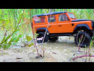 RC 4x4 Land Rover Truck Off Road Water Trip