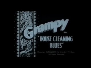Betty Boop - House Cleaning Blues (1937) (UPDATED WITH 2ND VERSION)