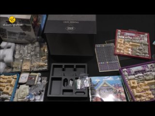 Foundations of Rome [2022] | DGA Unboxes Board Games: Foundations of Rome - Kickstarter Edition [Перевод]