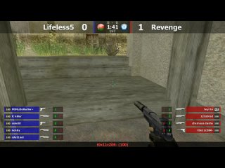 Финал турнира по CS 1.6 от проекта Вспомнить всё Revenge -vs- Lifeless5 @ by kn1fe /1map