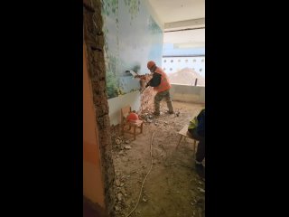 В Серебряных Прудах идет ремонт детского сада Журавушка