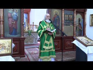 Епископ Адриан - проповедь в праздник Входа Господня в Иерусалим