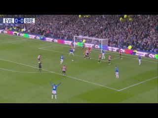 EVERTON 1-0 BRENTFORD _ Premier League highlights