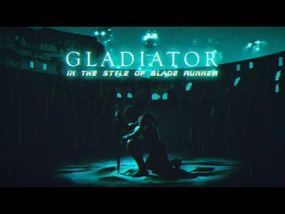 GLADIATOR - Now We Are Free (In the style of Blade Runner) _ by Leslie Mag