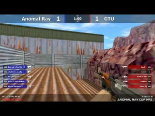 Stream cs 1.6 // Anomal Ray -vs- GTU // Final ARC #2 @ by kn1fe