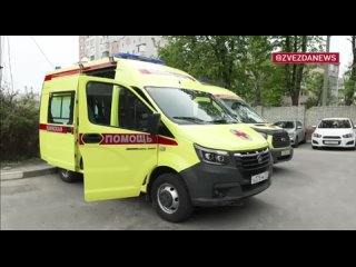 В приграничных районах Белгородской области появились первые машины скорой помощи, оснащенные системами РЭБ для защиты от дрон